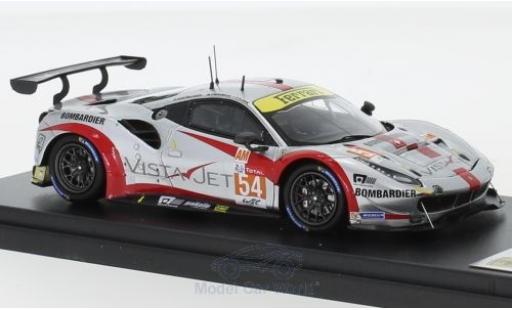 Diecast model cars Ferrari 488 1/43 Look Smart GTE No.54 Spirit of Race 24h Le Mans 2018 T.Flohr/F.Castellacci/G.Fisica Ferrari 488 1/43 Look Smart GTE No.54 Spirit of Race 24h Le Mans 2018 T.Flohr/F.Castellacci/G.Fisica diecast model cars