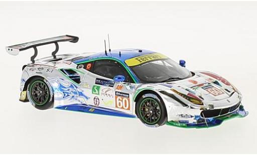 Diecast model cars Ferrari 488 1/43 Look Smart GTE No.60 Clearwater Racing 24h Le Mans 2017 R.Wee/H.Kato/A.Parente Ferrari 488 1/43 Look Smart GTE No.60 Clearwater Racing 24h Le Mans 2017 R.Wee/H.Kato/A.Parente diecast model cars