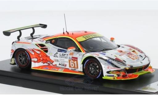 Diecast model cars Ferrari 488 1/43 Look Smart GTE No.61 Clearwater Racing 24h Le Mans 2018 W.S.Mok/M.Griffin/K.Sawa Ferrari 488 1/43 Look Smart GTE No.61 Clearwater Racing 24h Le Mans 2018 W.S.Mok/M.Griffin/K.Sawa diecast model cars