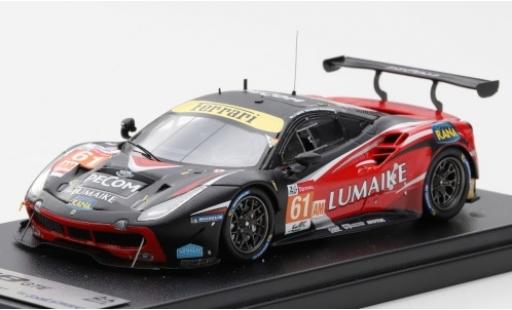 Diecast model cars Ferrari 488 1/43 Look Smart GTE No.61 Clearwater Racing Lumaike 24h Le Mans 2019 M.Griffin/M.Cressoni/L.Perez-Companc Ferrari 488 1/43 Look Smart GTE No.61 Clearwater Racing Lumaike 24h Le Mans 2019 M.Griffin/M.Cressoni/L.Perez-Companc diecast model cars