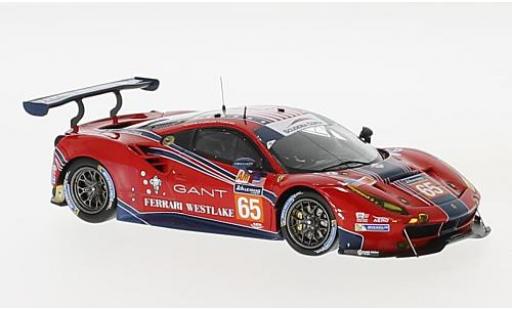 Diecast model cars Ferrari 488 1/43 Look Smart GTE No.65 Scuderia Corsa 24h Le Mans 2017 C.Nielsen/A.Balzan/B.Curtis Ferrari 488 1/43 Look Smart GTE No.65 Scuderia Corsa 24h Le Mans 2017 C.Nielsen/A.Balzan/B.Curtis diecast model cars