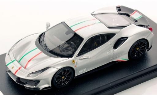 Diecast model cars Ferrari 488 1/43 Look Smart Pista Piloti grey/Dekor Ferrari 488 1/43 Look Smart Pista Piloti grey/Dekor diecast model cars
