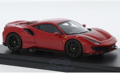 Diecast model cars Ferrari 488 1/43 Look Smart Pista red Ferrari 488 1/43 Look Smart Pista red diecast model cars