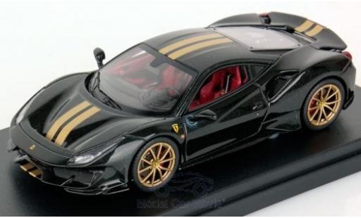 Ferrari 488 1/43 Look Smart Pista black diecast model cars