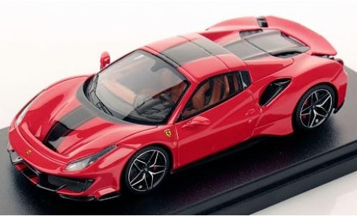 Ferrari 488 1/43 Look Smart Pista Spider Hardtop red/black 2018 diecast model cars