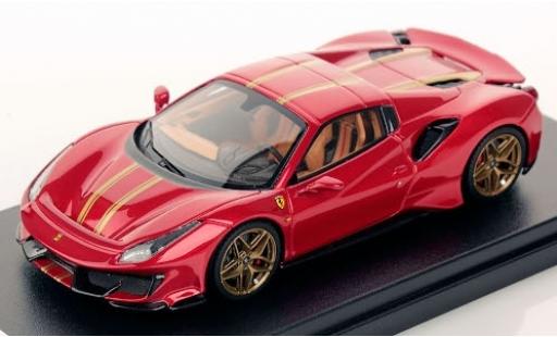 Diecast model cars Ferrari 488 1/43 Look Smart Pista Spider Hardtop metallic red/gold 2018 Ferrari 488 1/43 Look Smart Pista Spider Hardtop metallic red/gold 2018 diecast model cars