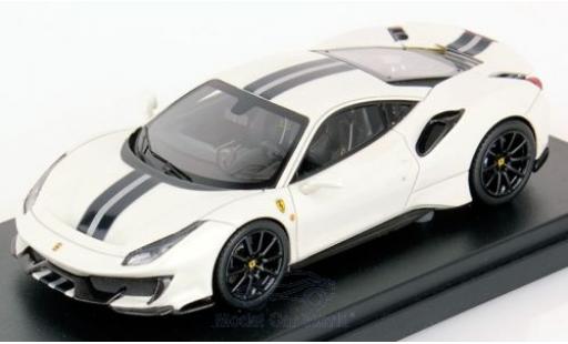 Diecast model cars Ferrari 488 1/43 Look Smart Pista white Ferrari 488 1/43 Look Smart Pista white diecast model cars