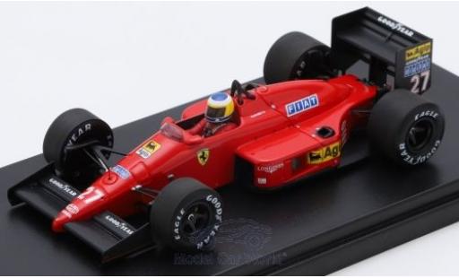 Ferrari F1 1/43 Look Smart /87 No.27 Scuderia Formel 1 GP Monaco 1987 M.Alboreto diecast model cars