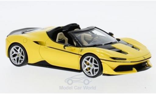 Ferrari J50 1/43 Look Smart metallic yellow 2016 diecast model cars