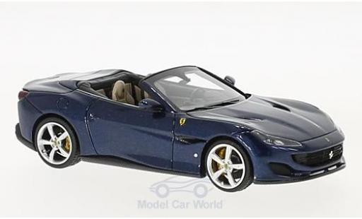 Ferrari Portofino 1/43 Look Smart metallic blue diecast model cars