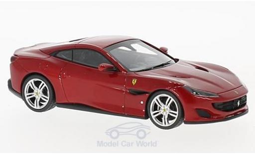 Ferrari Portofino 1/43 Look Smart metallic red diecast model cars