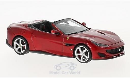 Ferrari Portofino 1/43 Look Smart metallic red diecast model cars