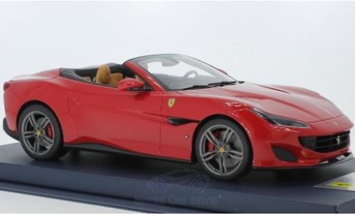 Diecast model cars Ferrari Portofino 1/18 Look Smart red 2018 Interieur beige Ferrari Portofino 1/18 Look Smart red 2018 Interieur beige diecast model cars