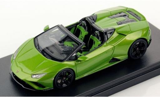 Diecast model cars Lamborghini Huracan 1/43 Look Smart Evo RWD Spyder metallic green 2019 Lamborghini Huracan 1/43 Look Smart Evo RWD Spyder metallic green 2019 diecast model cars