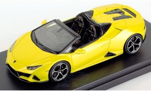Diecast model cars Lamborghini Huracan 1/43 Look Smart Evo Spyder metallic yellow 2019 Lamborghini Huracan 1/43 Look Smart Evo Spyder metallic yellow 2019 diecast model cars
