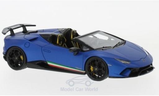 Diecast model cars Lamborghini Huracan 1/43 Look Smart Performante Spyder matt-blue Lamborghini Huracan 1/43 Look Smart Performante Spyder matt-blue diecast model cars