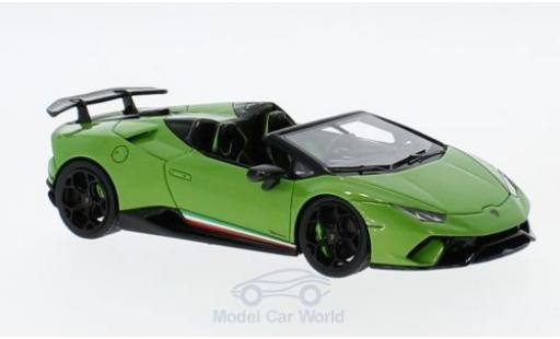 Diecast model cars Lamborghini Huracan 1/43 Look Smart Performante Spyder metallic green Lamborghini Huracan 1/43 Look Smart Performante Spyder metallic green diecast model cars