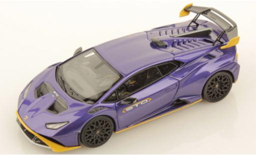 Diecast model cars Lamborghini Huracan 1/43 Look Smart STO metallic purple/metallic yellow Lamborghini Huracan 1/43 Look Smart STO metallic purple/metallic yellow diecast model cars