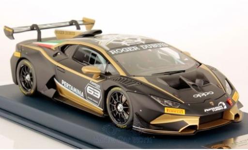 Diecast model cars Lamborghini Huracan 1/18 Look Smart Super Trofeo Evo matt-black No.63 2018 Lamborghini Huracan 1/18 Look Smart Super Trofeo Evo matt-black No.63 2018 diecast model cars