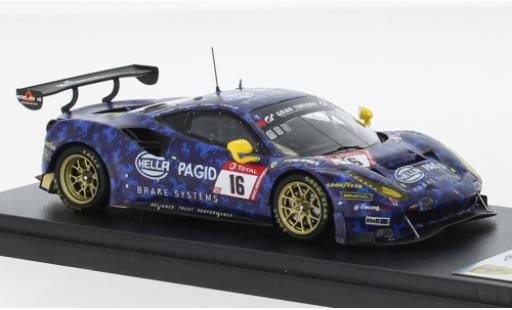 Diecast model cars Ferrari 488 1/43 Look Smart GT3 EVO No.16 Hella Pagid - Racing One 24h Nürburgring 2021 Ferrari 488 1/43 Look Smart GT3 EVO No.16 Hella Pagid - Racing One 24h Nürburgring 2021 diecast model cars