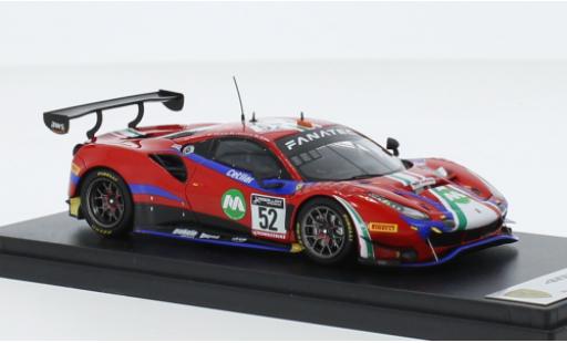 Diecast model cars Ferrari 488 1/43 Look Smart GT3 EVO No.52 AF Corse 24h Spa 2022 Ferrari 488 1/43 Look Smart GT3 EVO No.52 AF Corse 24h Spa 2022 diecast model cars