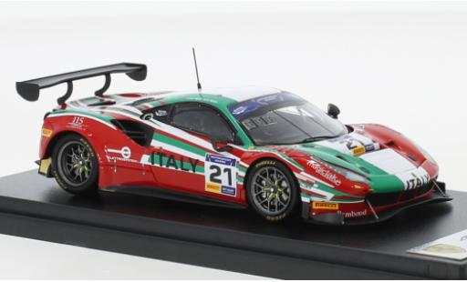 Diecast model cars Ferrari 488 1/43 Look Smart GT3 No.21 Team Italy FIA Motorsport Games GT Cup Vallelunga 2019 Ferrari 488 1/43 Look Smart GT3 No.21 Team Italy FIA Motorsport Games GT Cup Vallelunga 2019 diecast model cars