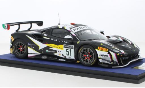 Ferrari 488 1/18 Look Smart GT3 No.51 Iron Lynx 24h Spa 2021 diecast model cars