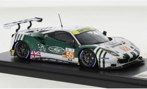 Diecast model cars Ferrari 488 1/43 Look Smart GTE EVO No.55 Spirit of Race 24h Le Mans 2022 Ferrari 488 1/43 Look Smart GTE EVO No.55 Spirit of Race 24h Le Mans 2022 diecast model cars