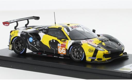 Ferrari 488 1/43 Look Smart GTE EVO No.66 JMW Motorsport 24h Le Mans 2021 diecast model cars