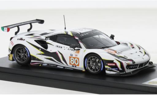 Diecast model cars Ferrari 488 1/43 Look Smart GTE EVO No.80 Iron Lynx 24h Le Mans 2022 Ferrari 488 1/43 Look Smart GTE EVO No.80 Iron Lynx 24h Le Mans 2022 diecast model cars