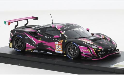 Ferrari 488 1/43 Look Smart GTE EVO No.85 Iron Lynx 24h Le Mans 2021 diecast model cars