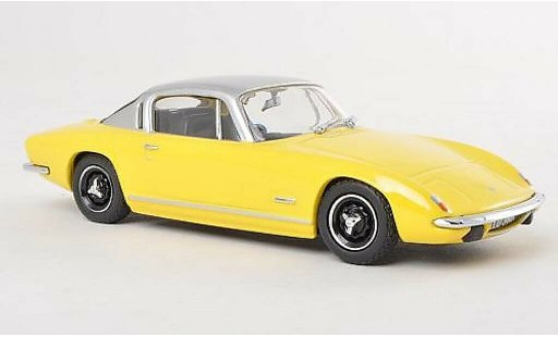 Lotus Elan Plus 2 1/43 Oxford 2 yellow/grey RHD diecast model cars