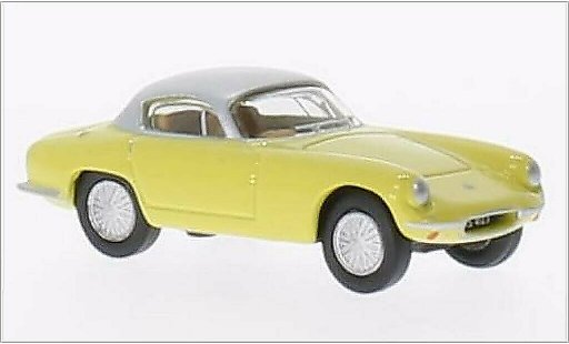 Lotus Elite Base 1/76 Oxford yellow/grey RHD diecast model cars