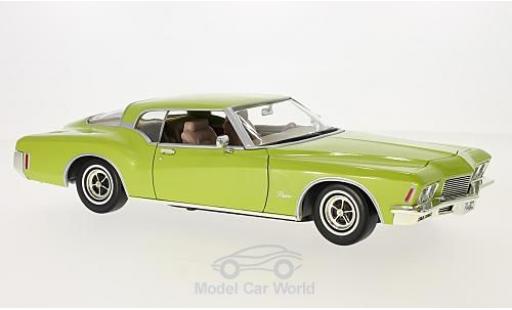 Buick Riviera 1971 1/18 Lucky Die Cast GS metallic green 1971 diecast model cars