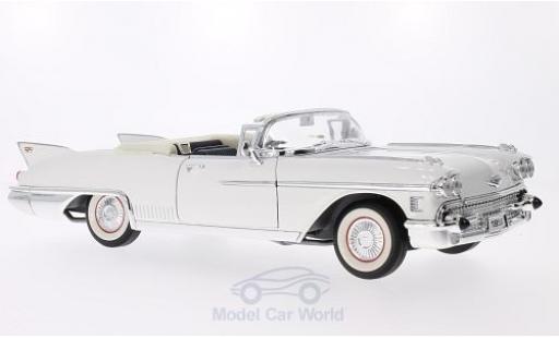 Cadillac Eldorado 1/18 Lucky Die Cast Biarritz white 1958 diecast model cars