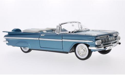 Diecast model cars Chevrolet Impala 1/18 Lucky Die Cast metallic blue 1959 Chevrolet Impala 1/18 Lucky Die Cast metallic blue 1959 diecast model cars
