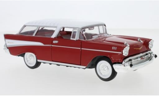 Diecast model cars Chevrolet Nomad 1/43 Lucky Die Cast red/white 1957 Chevrolet Nomad 1/43 Lucky Die Cast red/white 1957 diecast model cars