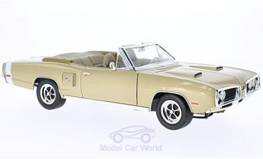 Dodge Coronet 1970 1/18 Lucky Die Cast R/T gold 1970 diecast model cars