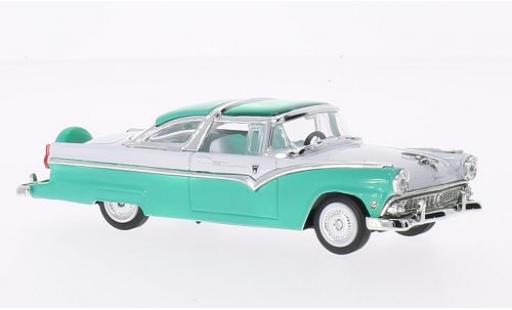 Ford Crown 1/43 Lucky Die Cast Victoria green/white 1955 sans Vitrine diecast model cars