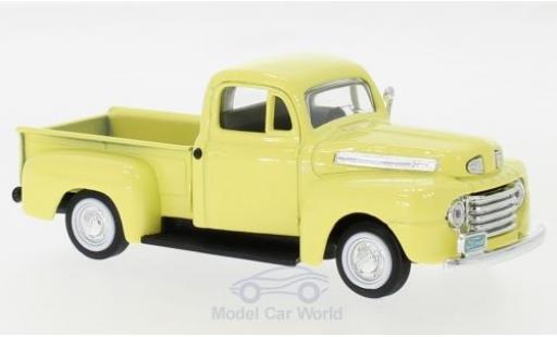 Ford F-1 1/43 Lucky Die Cast Pick Up yellow 1948 diecast model cars