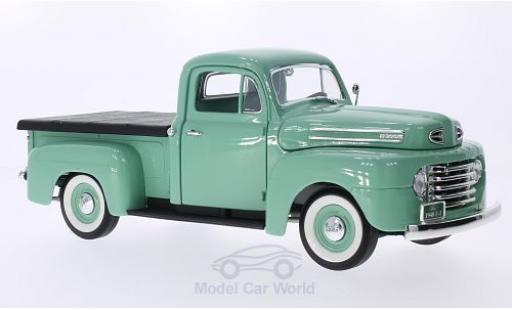 Diecast model cars Ford F-1 1/18 Lucky Die Cast Pick Up With Flatbed Cover green 1948 Ford F-1 1/18 Lucky Die Cast Pick Up With Flatbed Cover green 1948 diecast model cars