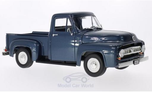Diecast model cars Ford F-1 1/18 Lucky Die Cast 00 Pick Up metallic blue 1953 Ford F-1 1/18 Lucky Die Cast 00 Pick Up metallic blue 1953 diecast model cars