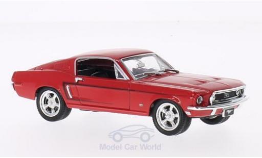 Ford Mustang GT 1/43 Lucky Die Cast GT 2+2 Fastback red 1968 diecast model cars