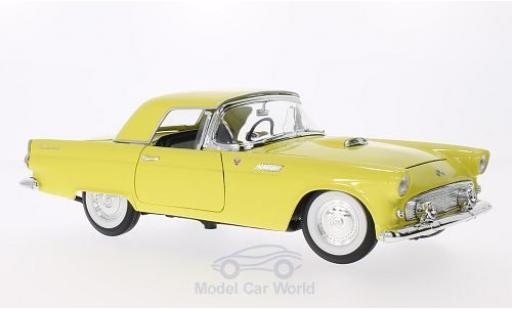 Diecast model cars Ford Thunderbird 1955 1/18 Lucky Die Cast yellow 1955 Ford Thunderbird 1955 1/18 Lucky Die Cast yellow 1955 diecast model cars