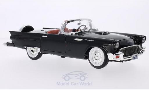 Diecast model cars Ford Thunderbird 1/18 Lucky Die Cast black 1957 Hardtop liegt bei Ford Thunderbird 1/18 Lucky Die Cast black 1957 Hardtop liegt bei diecast model cars