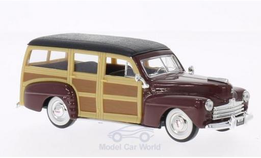 Diecast model cars Ford Woody 1/43 Lucky Die Cast red/black 1948 ohne Vitrine Ford Woody 1/43 Lucky Die Cast red/black 1948 ohne Vitrine diecast model cars