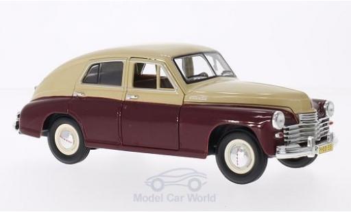 Gaz M20 1/18 Lucky Die Cast GAZ Pobeda red/beige diecast model cars