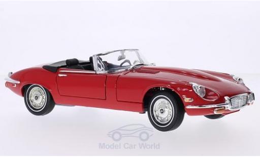 Diecast model cars Jaguar E-Type 1/18 Lucky Die Cast Roadster red 1971 Verdeck geöffnet Jaguar E-Type 1/18 Lucky Die Cast Roadster red 1971 Verdeck geöffnet diecast model cars