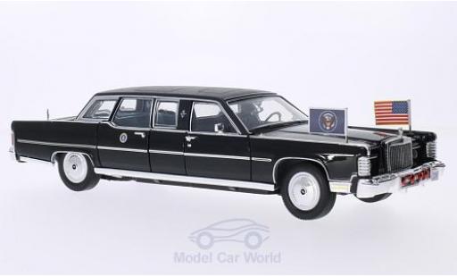 Diecast model cars Lincoln Continental 1/24 Lucky Die Cast Reagan Car black 1972 Lincoln Continental 1/24 Lucky Die Cast Reagan Car black 1972 diecast model cars