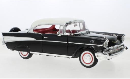 Chevrolet Bel Air 1/18 Lucky Die Cast Bel air Hardtop black/white 1957 diecast model cars